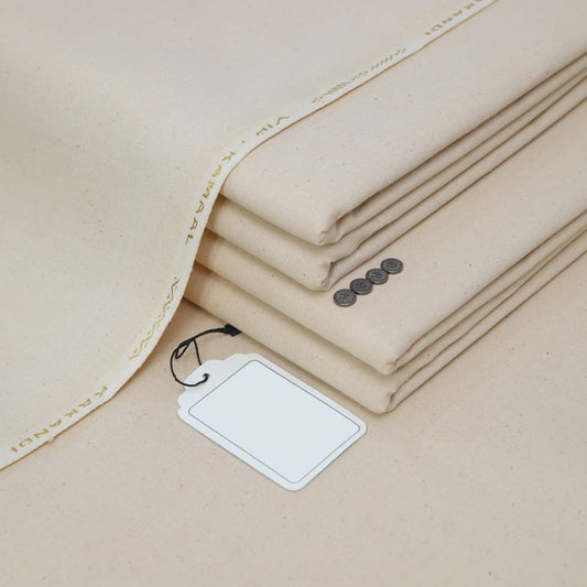 Gold Beige Karandi Khaddar ( VIK - 511 )