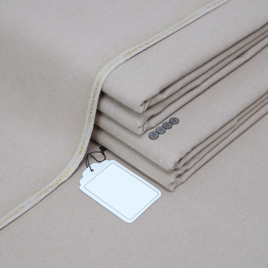 Classy Beige Karandi Khaddar ( VIK - 513 )