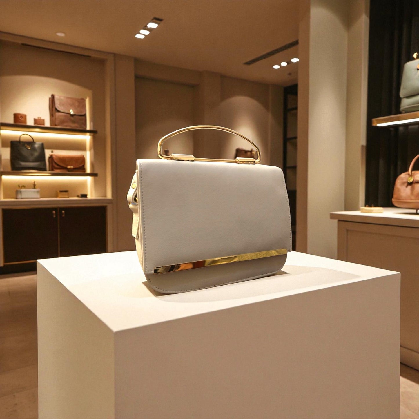 VIB - 001 ( Rose Gold Handbag )