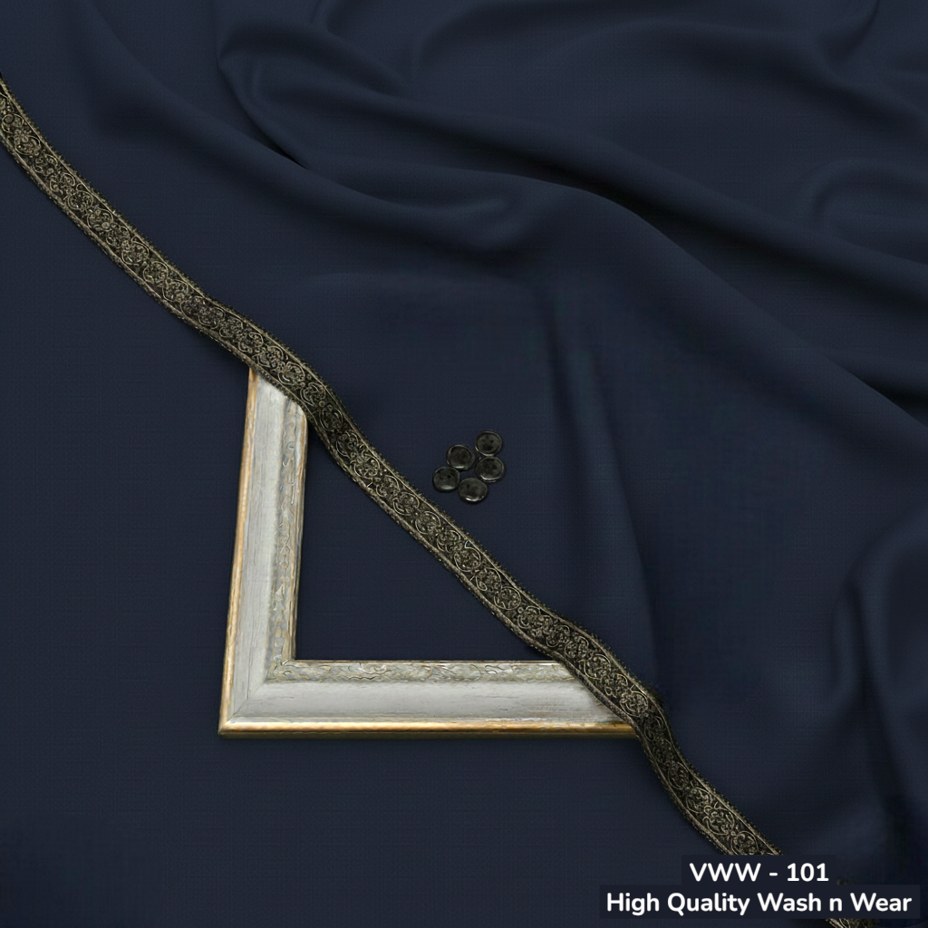 Navy Blue - Wash n Wear ( VWW - 101 )
