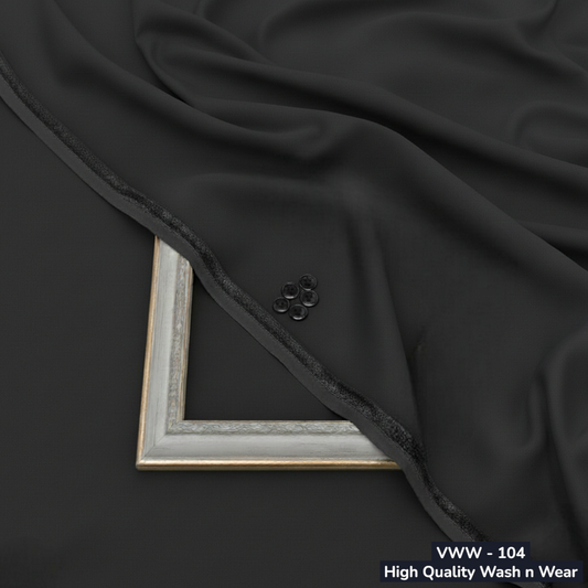 Jet Black - Wash n Wear ( VWW - 104 )
