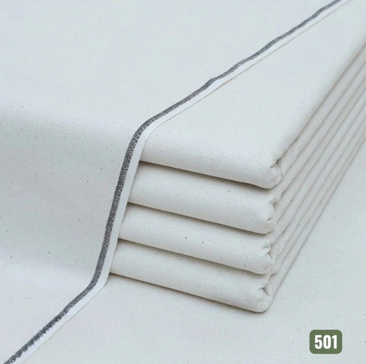 White Karandi Khaddar ( VIK - 501 )