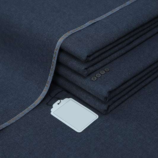 Grey Karandi Khaddar ( VIK - 505 )