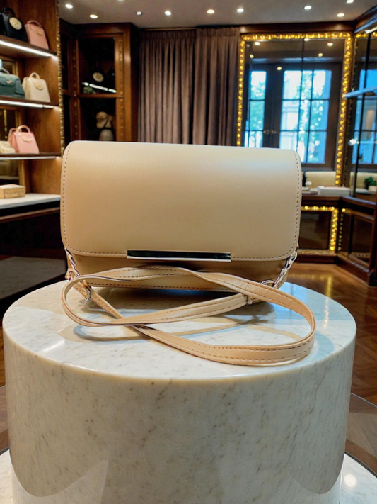 VIB - 002 ( Luxury Beige Handbag )