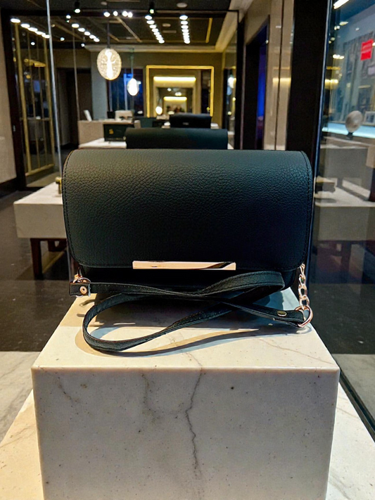 VIB - 002 ( Luxury Black Handbag )