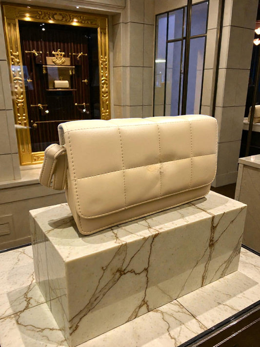 VIB - 007 ( Gold Brown Hand Bag)