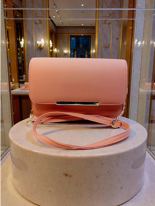 VIB - 002 ( Luxury Peach Handbag )
