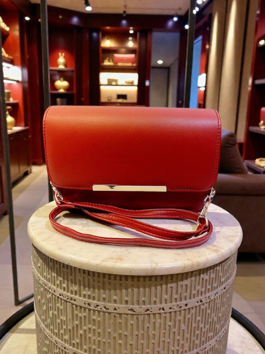 VIB - 002 ( Luxury Red Handbag )