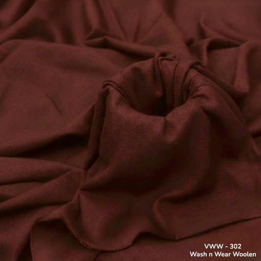 Elegant Mahroon - Wash n Wear ( VWW - 302 )